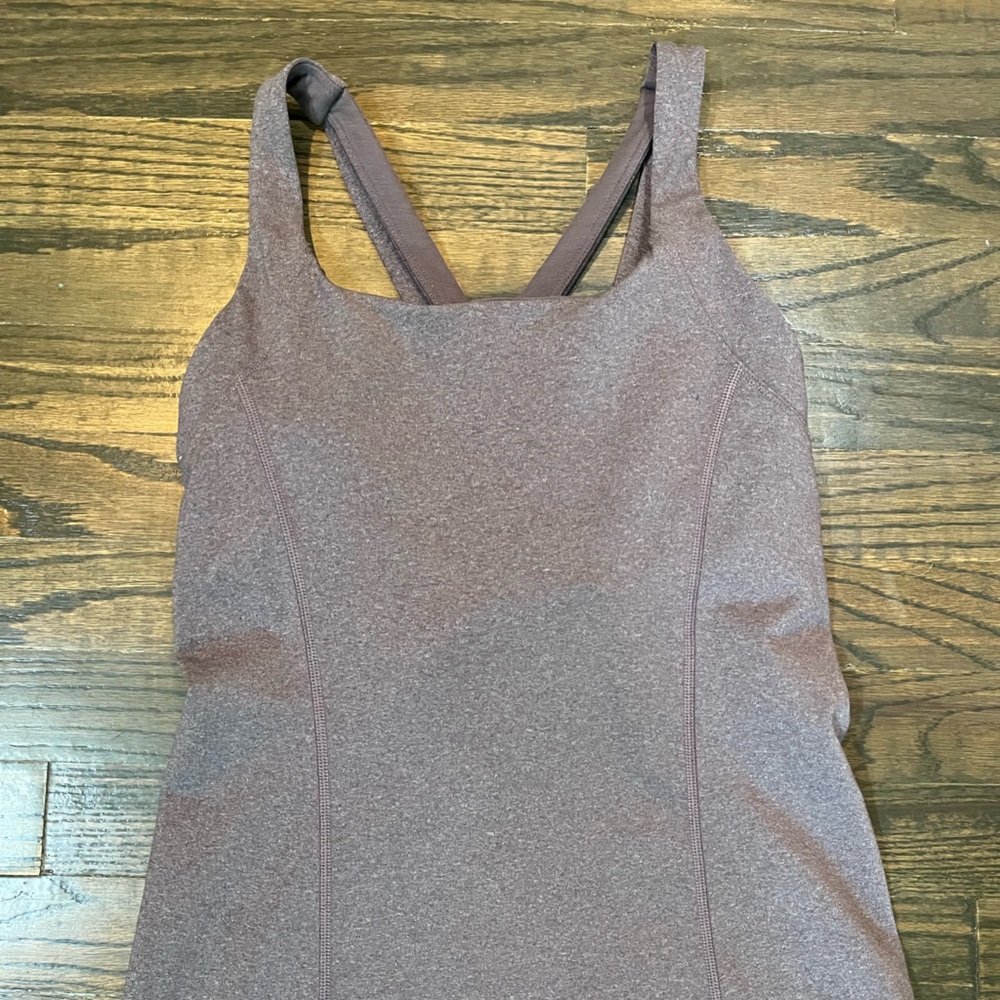 Purple Lululemon athletic tank (SZ 6)